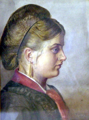 DeMorganF's tweet photo. On the eight day of Christmas, my true love gave to me

Eight #maidsamilking 

Tag your true love #12daysofDeMorgan

This is a portrait of Jane Hales by Evelyn De Morgan. Jane began worked for the family as a maid before becoming Evelyn De Morgan's most famous model https://t.co/vVG2CW9cxn