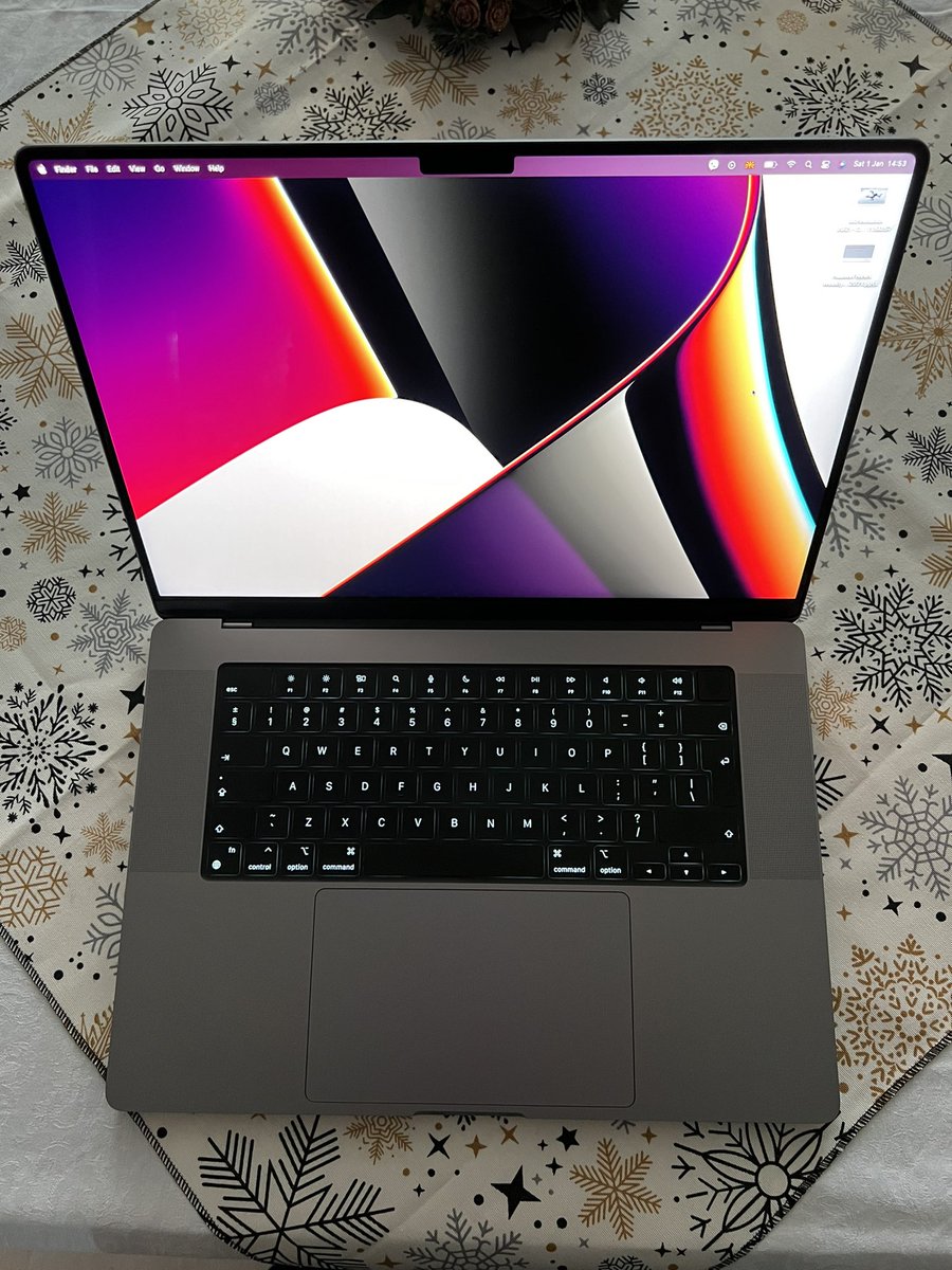 Hello Beauty #MacBookPro16inch #M1Pro #MiniLED #SpaceGrey