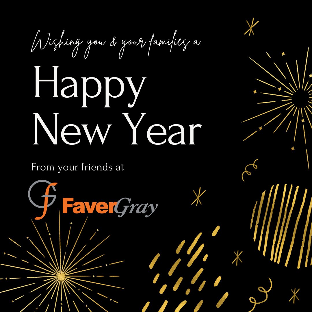 FaverGray's tweet photo. Happy New Year from your #FaverGray Team! May this new year be full of great accomplishments. https://t.co/Y4GED5LLkU