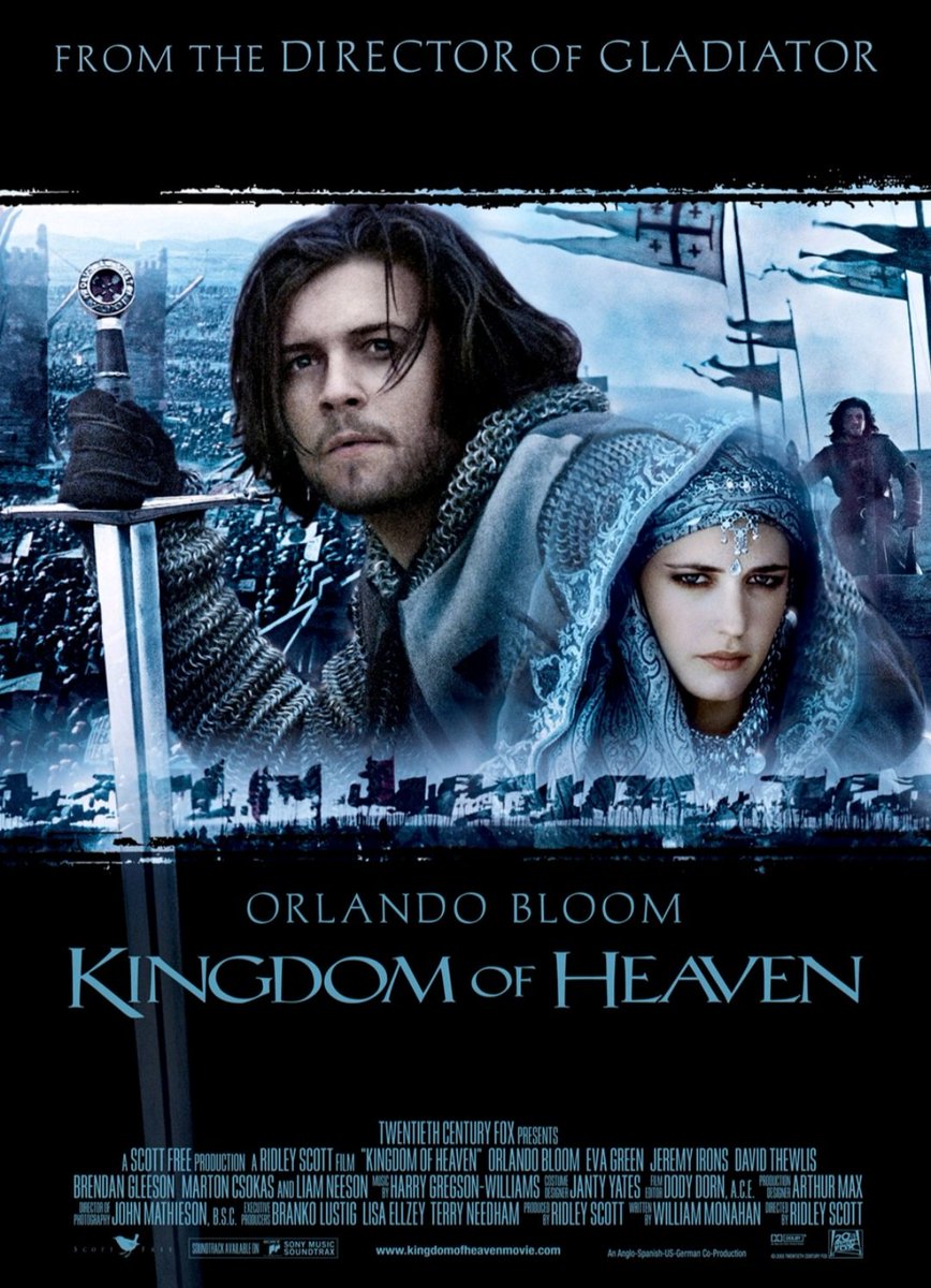Barbara_Cl7's tweet photo. #Films2022, @OCSTV
1. Kingdom of Heaven (director's cut)

Décidément, Ridley Scott sait filmer les champs de bataille !
Visuellement, c'est splendide. L'interprétation d'Orlando Bloom, moins.
#WCC2022
#Avecuncheval ... avec plein de 🐎 même ! https://t.co/6aQrRwSZpR