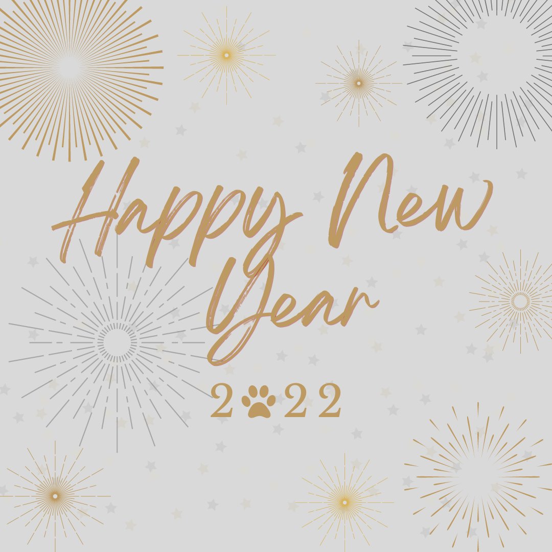LevittownVet's tweet photo. Happy New Year from the LAH family! ❤️🐾
•
•
•
•
•
•
•
#levittownanimalhospital https://t.co/Y78DT50U6C