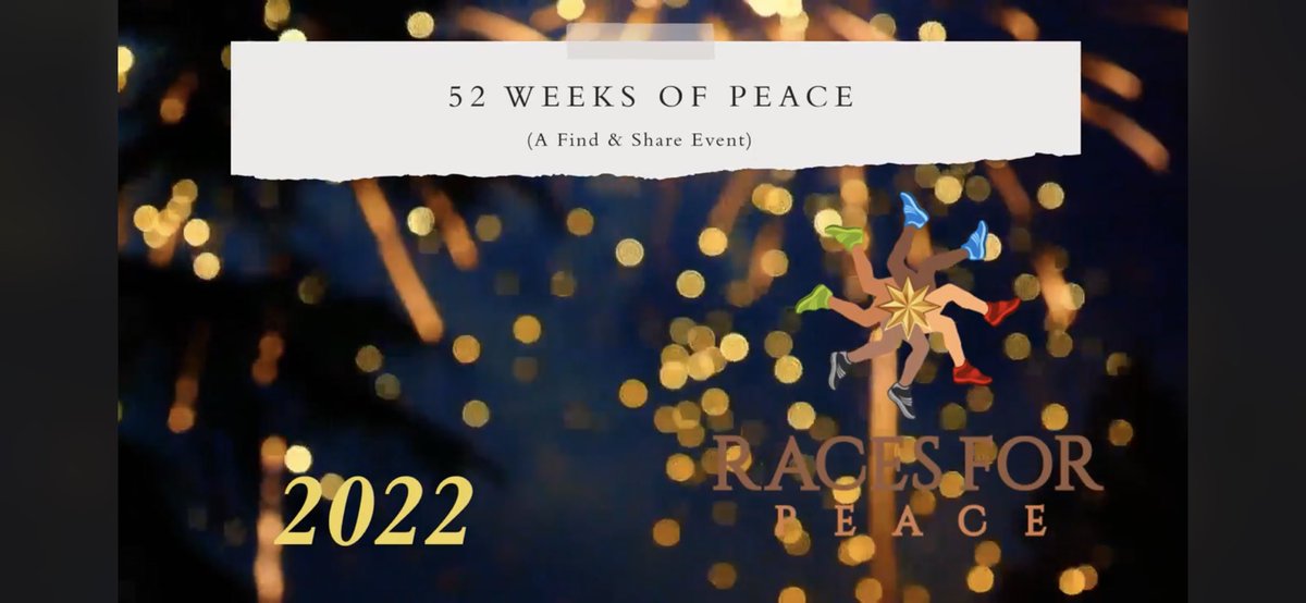 RacesforPeace's tweet photo. Signs of peace are all all around us. Help us find and share them. #peace #choosepeace #racesforpeace https://t.co/D4wlvZTL6i