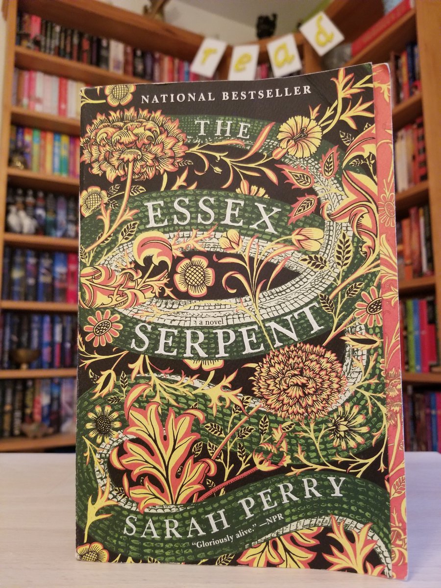 bluelowski's tweet photo. Currently #reading 
#theessexserpent #sarahperry #books https://t.co/GkjCIPC4Gm