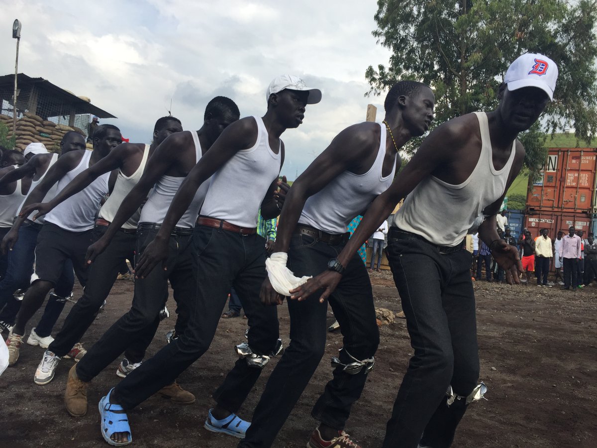 NOGallagher's tweet photo. #SSOT Five years ago today, the #SPLAio were living in the UN Munigi camp just outside Goma in #DRCongo. They celebrated New Year with a party for a small group of visitors, I was fortunate to be invited. I've recently found my photos and videos, so here is a preview. Enjoy. https://t.co/TaTnqbT0oS