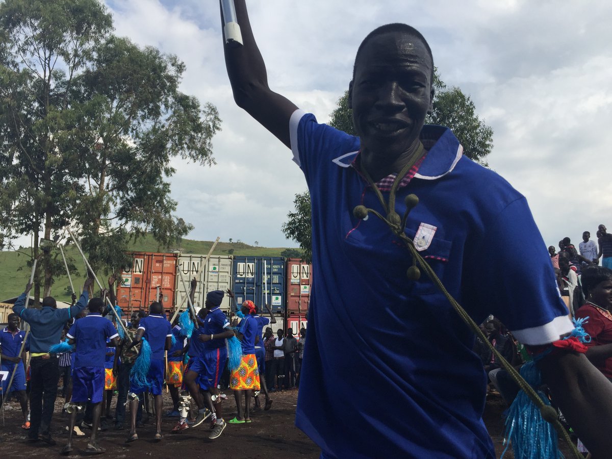 NOGallagher's tweet photo. #SSOT Five years ago today, the #SPLAio were living in the UN Munigi camp just outside Goma in #DRCongo. They celebrated New Year with a party for a small group of visitors, I was fortunate to be invited. I've recently found my photos and videos, so here is a preview. Enjoy. https://t.co/TaTnqbT0oS