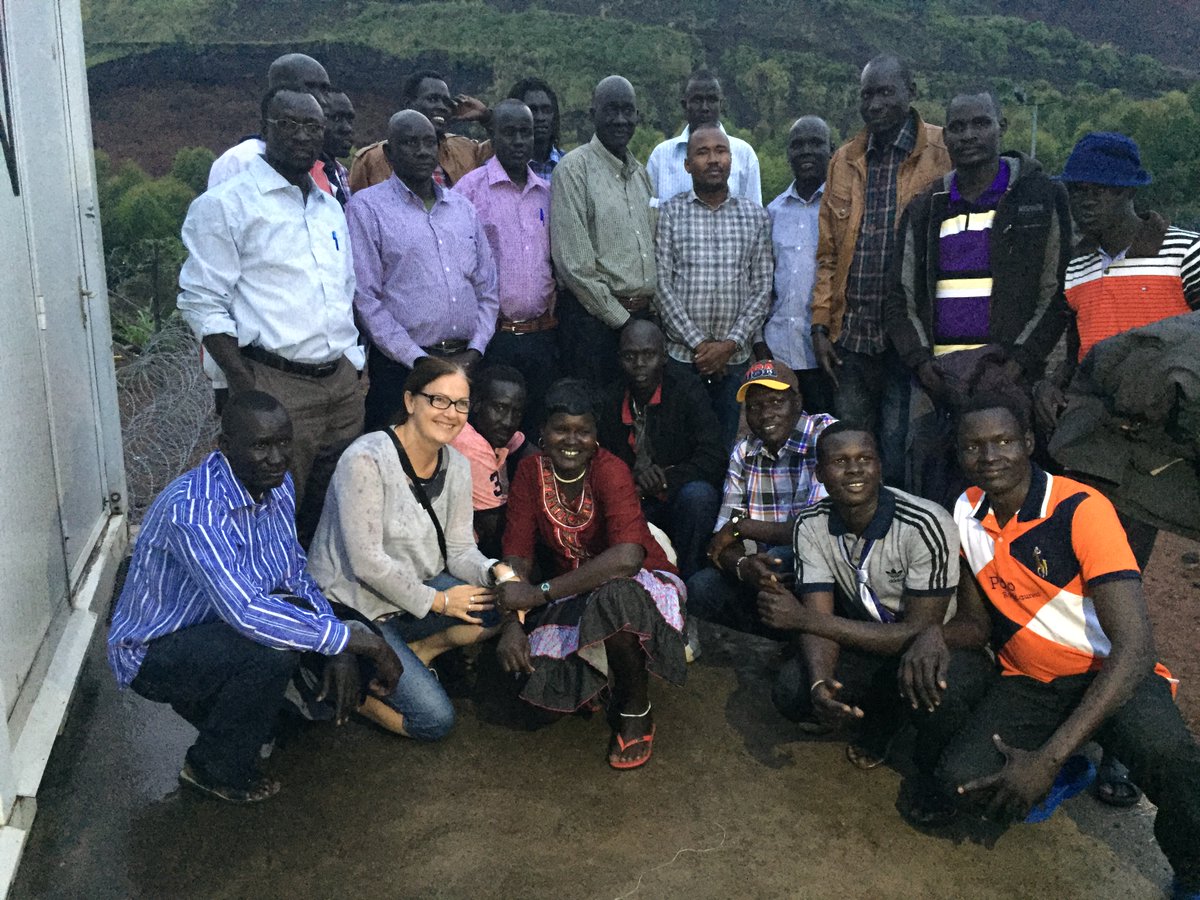 NOGallagher's tweet photo. #SSOT Five years ago today, the #SPLAio were living in the UN Munigi camp just outside Goma in #DRCongo. They celebrated New Year with a party for a small group of visitors, I was fortunate to be invited. I've recently found my photos and videos, so here is a preview. Enjoy. https://t.co/TaTnqbT0oS