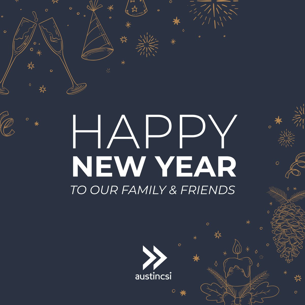 AustinCSI's tweet image. We are so excited to celebrate yet ANOTHER new year with our WONDERFUL AustinCSI friends and family. We hope you achieve all your goals in this next year and are blessed with health and wealth (in whatever form it comes) ❤️ 

What is a goal YOU have for the new year?