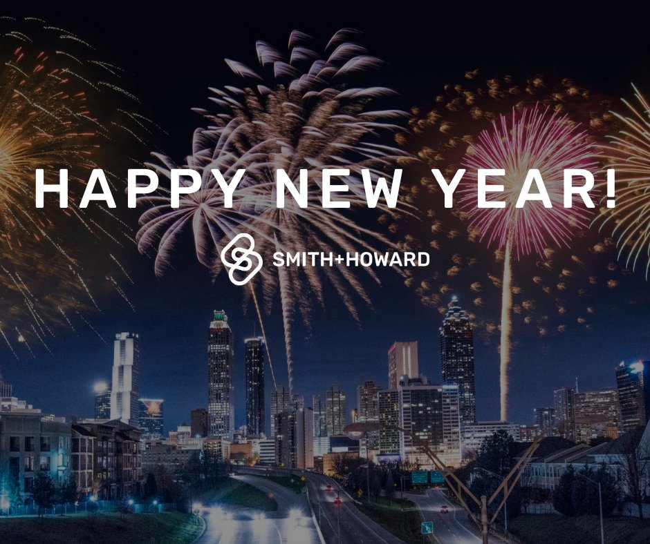 smithandhoward's tweet photo. Happy New Year! Each year, we grow more grateful and appreciative of everyone that contributed to the success of our firm and community. Hello 2022! #BringInTheNewYear https://t.co/uOc4mbOg4w