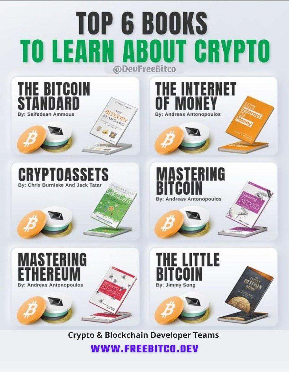 DevCodecrack's tweet image. #INFOGRAPHIC 
#cryptocurrency 
#blockchain
#BookRecommendations 
#bitcoin