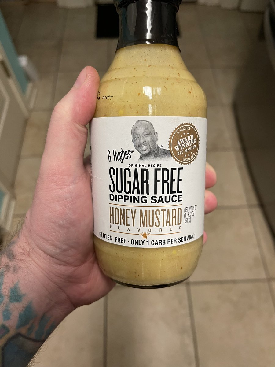 HusbeastWS's tweet photo. My go to favorite honey mustard. But never easy to find locally. #keto #honeymustard #thatsauce https://t.co/Iur30PKPJV