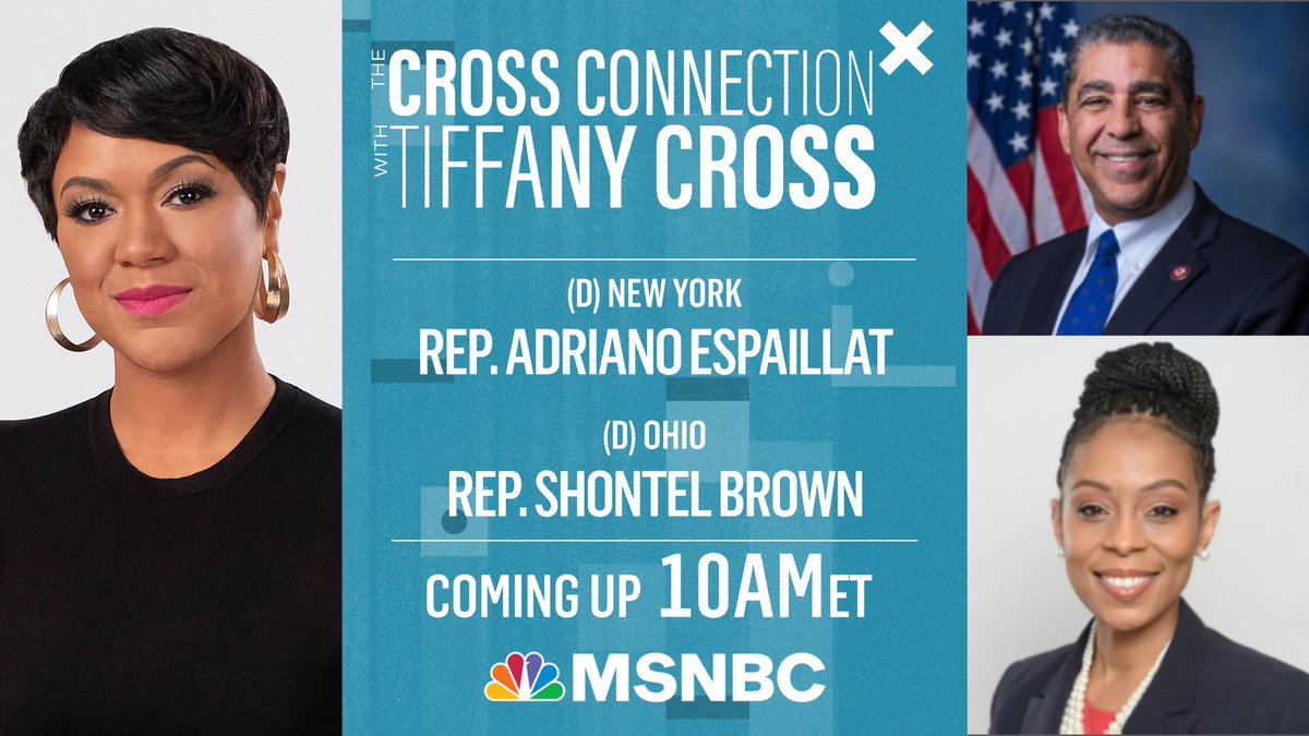 CrossConnection's tweet photo. NEXT: It's a midterm election year y'all, so the clock is TICKING for Democrats to get things like #VotingRights done. Can they do it? @TiffanyDCross talks with @RepEspaillat and @RepShontelBrown on the other side. #CrossConnection https://t.co/u1o5D1PG8y