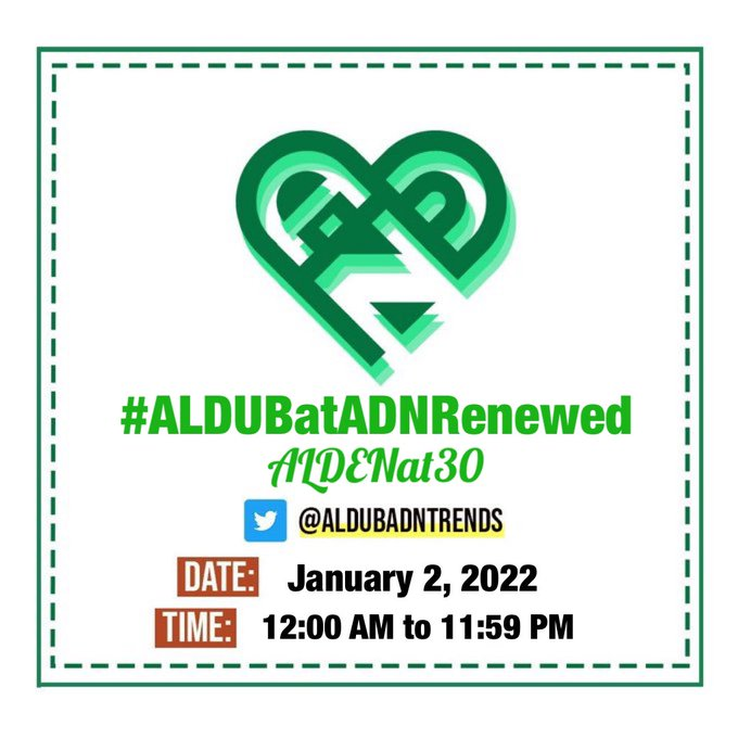 A brand new year brings new hope for better days ahead &amp; a renewed resolve to rise above any challenge. Today is extra special because it's the birthday of <a href="/aldenrichards02/">Alden Richards</a> ! Keep moving forward, RJ. ADN loves you &amp; <a href="/mainedcm/">Maine Mendoza</a> very much. 💙💛💚

#ALDUBatADNRenewed
ALDENat30
