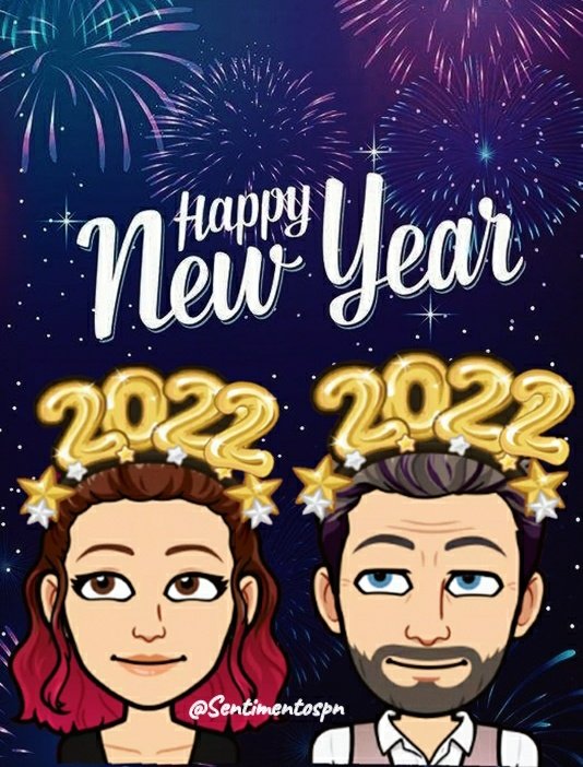ChucknAmara's tweet photo. Happy New Year from Chuck and Amara!! ❤ @bigEswallz @RobBenedict
#adventuresofchuckandamara https://t.co/kPt3rJJLj7