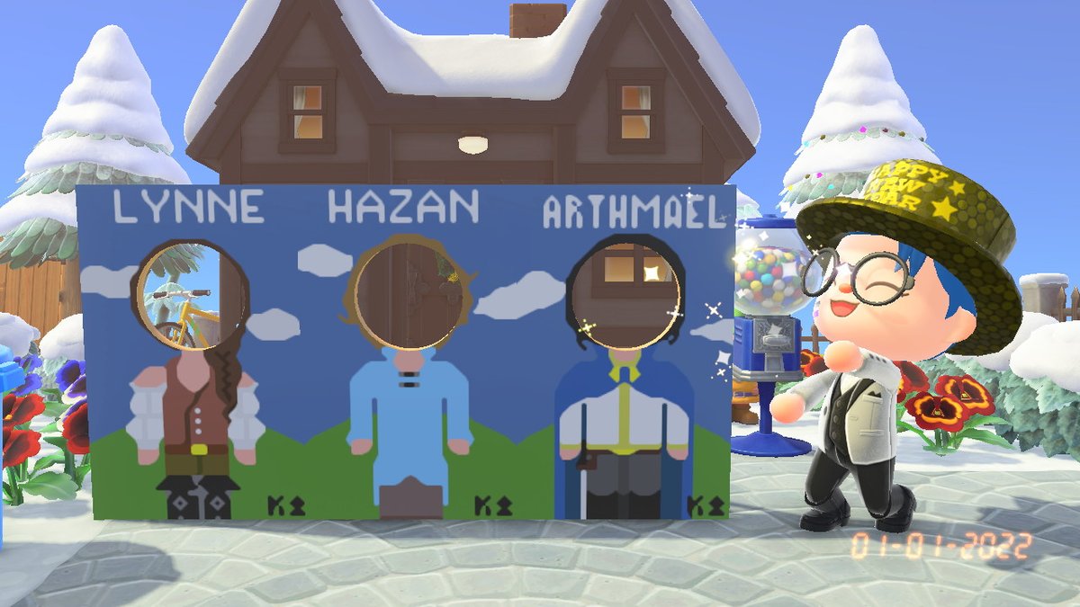 kurobaw27's tweet photo. Pues me gustaría empezar el año con un poco de #seliriarte trayendo a la familia más marabiliosa que han podido crear @iriayselene <3 #AnimalCrossing #ACNH #NintendoSwitch #marabilia #SueñosDePiedra https://t.co/FCFkezPLfe