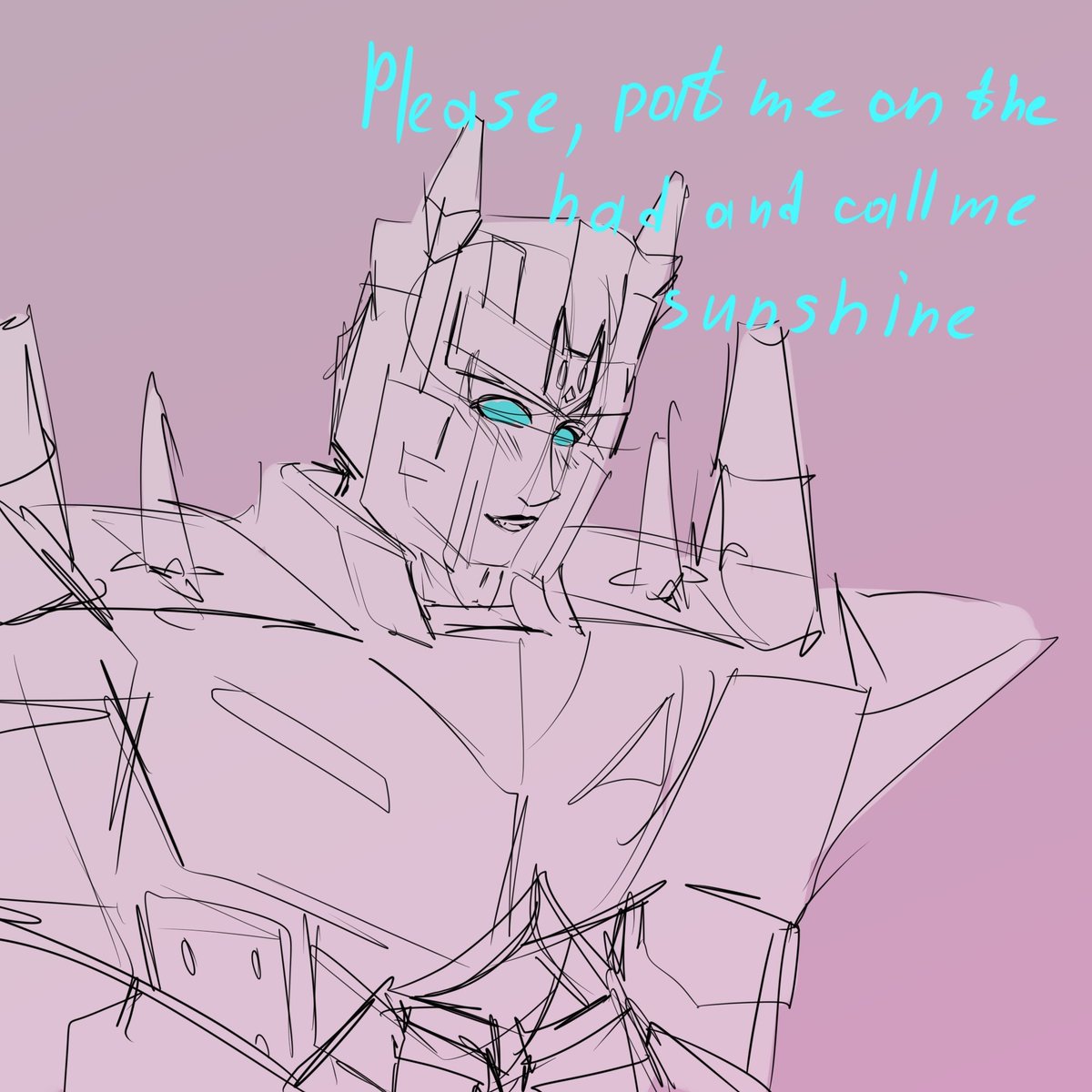 Я нарисовал это ещё до нового года, но забыл выложить 
#overlord #Transformers #shatteredglass