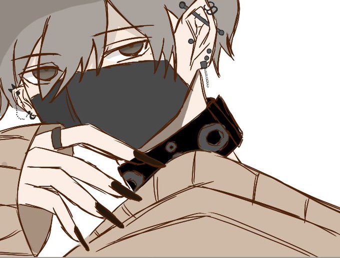 ピアス男子のtwitterイラスト検索結果