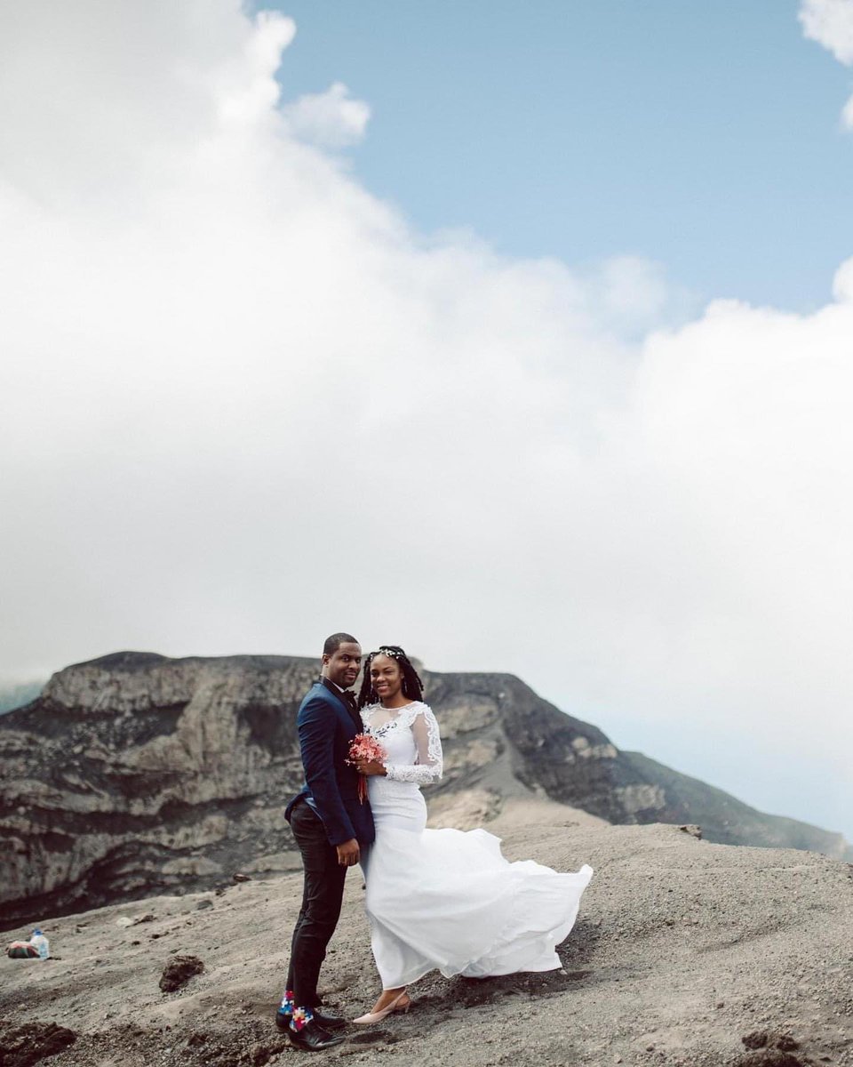 Happy New Year! This lovely Vincentian couple celebrated their anniversary atop our very own La Soufrière.
📷: IG: ranyhornephotos