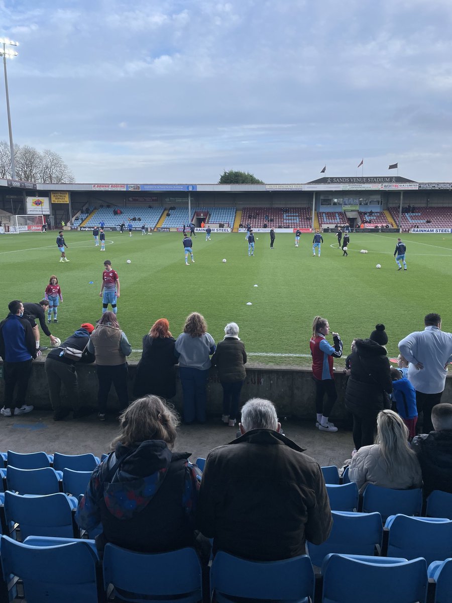 nmaddo's tweet photo. No Boro game so it’s Scunthorpe v Carlisle today. #HaydenHackney⚽️⚽️ https://t.co/HpxckCD2sG