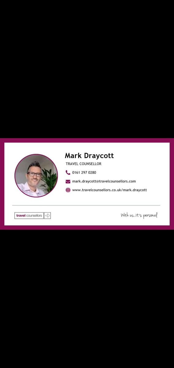 MarkDraycott7's tweet photo. Our holidays are slightly more complex than they used to be! Please get in touch if you're looking for a helping hand. With 25 years' experience, I'm only a phone call or email away! Thanks, Mark. #holidays #travel https://t.co/SK42eL3S3H