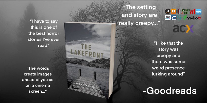 BetterBrainsB's tweet photo. The Lakefront
⭐⭐⭐⭐ (16)
#ebook #audiobook

https://t.co/Wy21XWAIGt

Matt longs for home. But his home is silent and empty… a ghost town….

#thelakefront #horror #ghostadventures #fiction #silenthill #carnivalofsouls1962 https://t.co/FU7YRoPIvr