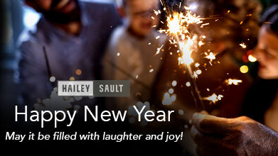 … and new possibilities, new adventures, new friendships and a new sense of purpose.
#HaileySault #HappyNewYear