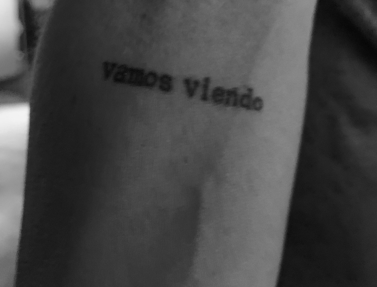soyingridbeck's tweet photo. Me tatué esto en 2019. Es mi mantra. https://t.co/VWxlTsEZZO