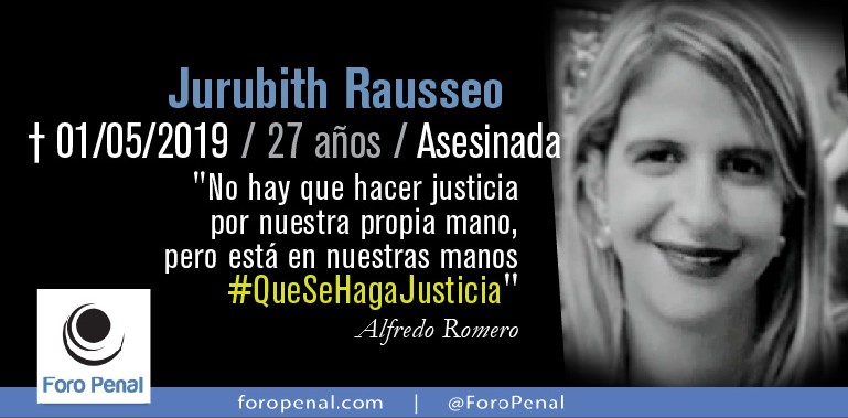 ForoPenal's tweet photo. #1E Hoy se cumplen 2 años y 8 meses de la muerte de 𝗝𝘂𝗿𝘂𝗯𝗶𝘁𝗵 𝗥𝗮𝘂𝘀𝘀𝗲𝗼 el 01/05/2019
No la olvidemos 
#QueSeHagaJusticia  
- Foro Penal 

Mas sobre el caso aquí: https://t.co/pnlJFY5bd3 https://t.co/5WStzpLERt