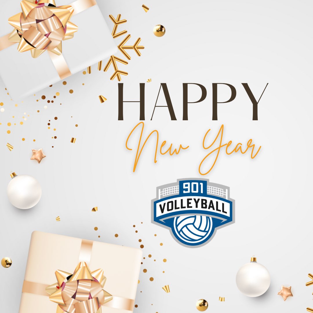 901Volleyball's tweet photo. Happy New Year 901Volleyball!!! 🎉🎊 Let’s look forward to another year of volleyball, friendship, and good times together! 🏐😃🍾🍻 https://t.co/jNRZkP1qHj