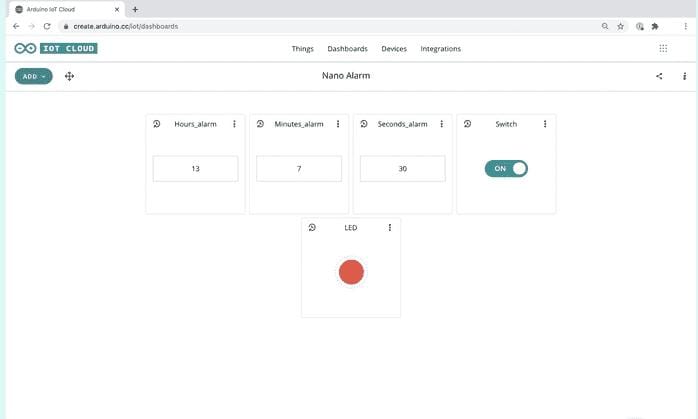 NafisMuhib's tweet photo. I learned how to use the Arduino IoT Cloud, create Variables, and add widgets to the Dashboard. I Use the RTCZero library to utilize the RTC peripheral and activate an action at a certain moment. Also learned what an IMU sensor module is, how to use the LSM6DS3 library. https://t.co/NhbNWOPjq2