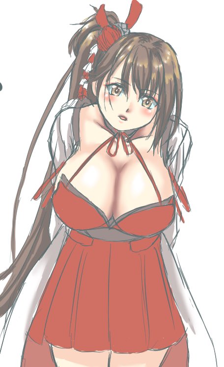 本当はもうちょい下まで描いてある…影がまだね… 