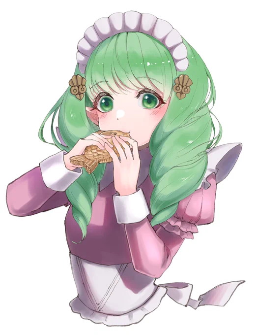 描き初めはたい焼きフレンちゃん!
メイド服にしました☺️
#FE3H  #FE風花雪月 