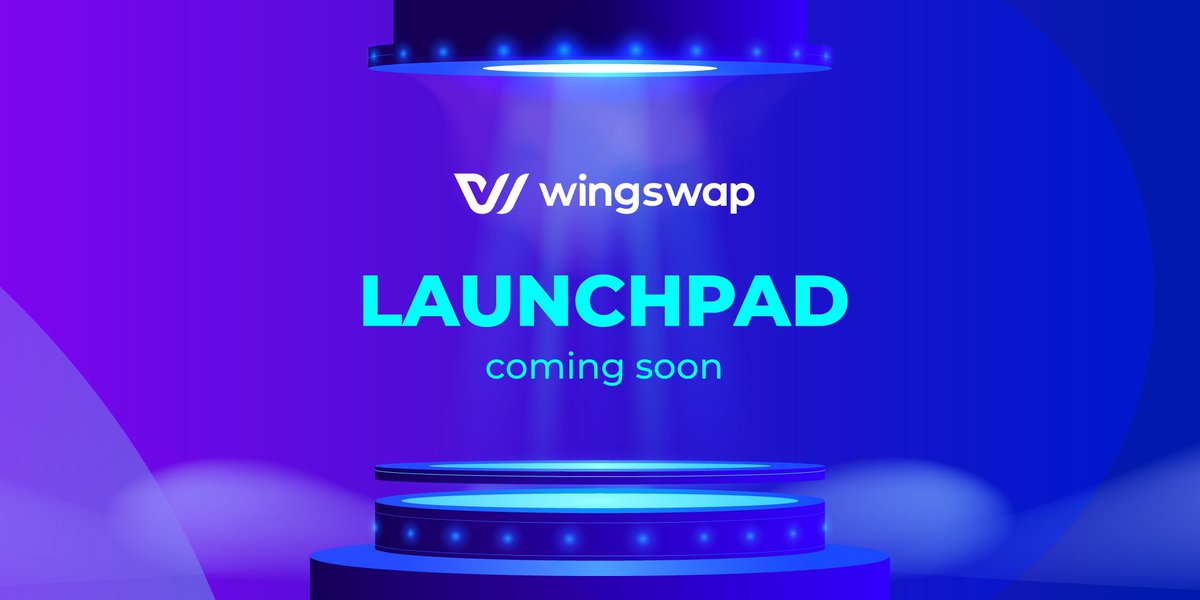 WingSwapFTM's tweet photo. Hey fellows !!
Are you guys ready for the Launchpad on WingSwap ?😉
It's time for the new start of 2022. Official information will be announced soon
Stay tuned 😉💪🏻 https://t.co/oInWwBdXq6