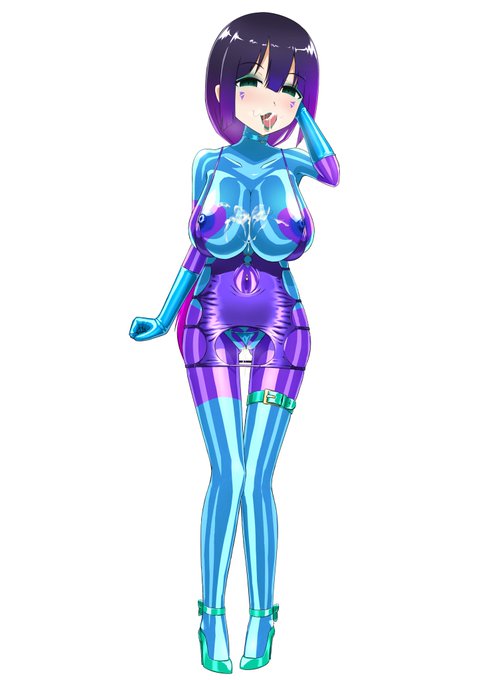 作った。本当はすっぱだかなんだけどね。設定とか気になる人はアクノス所長さんところの『表情を見て楽しめればそれでいい』を読みましょう。 