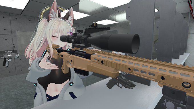 バーチャル銃撃ったりバーチャル車で爆走したりしましたこれがVRchatだ 