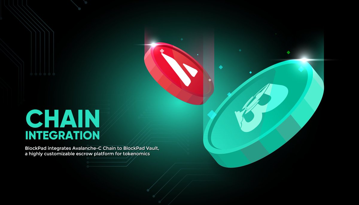 blockius_io's tweet photo. ✅@avalancheavax is now integrated into @BlockPad Vault to serve the fastest-growing $AVAX community.

$BPAD Vault has now -
⛓ 5 Chains integrated
🔒 $400,000+ TVL in LP
💰 $725,000,000+ TVL in tokens

💪 Let's make the blockchain space safe together. Happy new year! ✨️ https://t.co/UVStUBrvcW