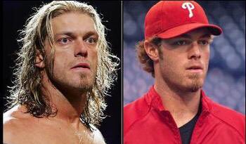 BaseballHistoryNut on X: It's a new year with a new mindset but Edge and Jayson  Werth will always be the same person for me  / X