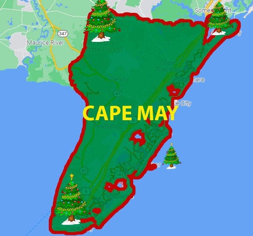 Happy New Years from #CapeMayCountyNJ a Red part of #NJ