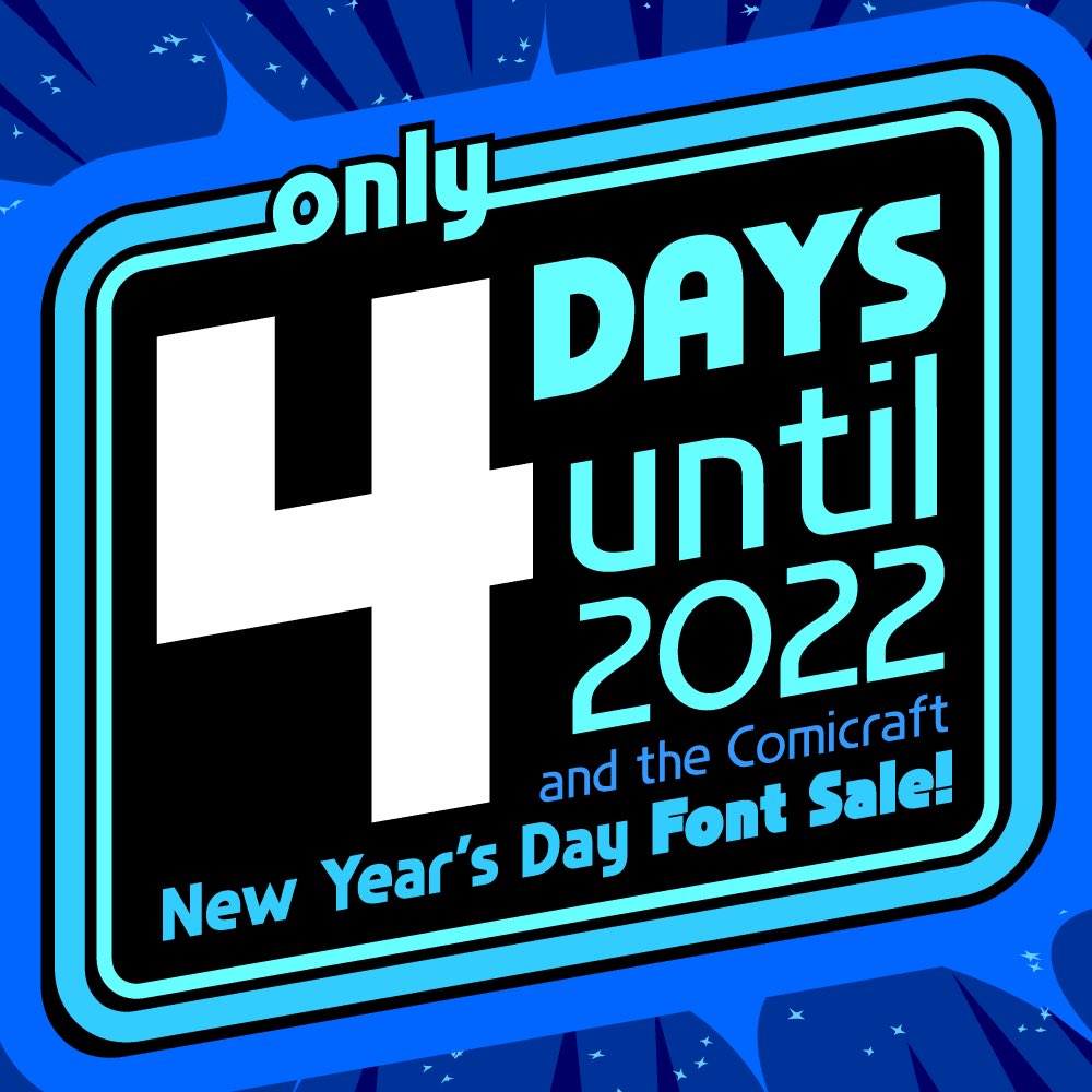 RichStarkings's tweet photo. The @Comicraft New Year’s Day Font Sale is on! At https://t.co/tkrugvbOcm #ComicFonts @ComicBookFX #comicbookfonts #fontsale #comicbooks #comicart #comicartist https://t.co/k9HKd5JPGb