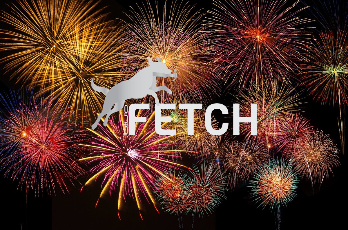 Happy New Years! Here's to another awesome year! #BlueFetch #FetchitFast #newyears2022