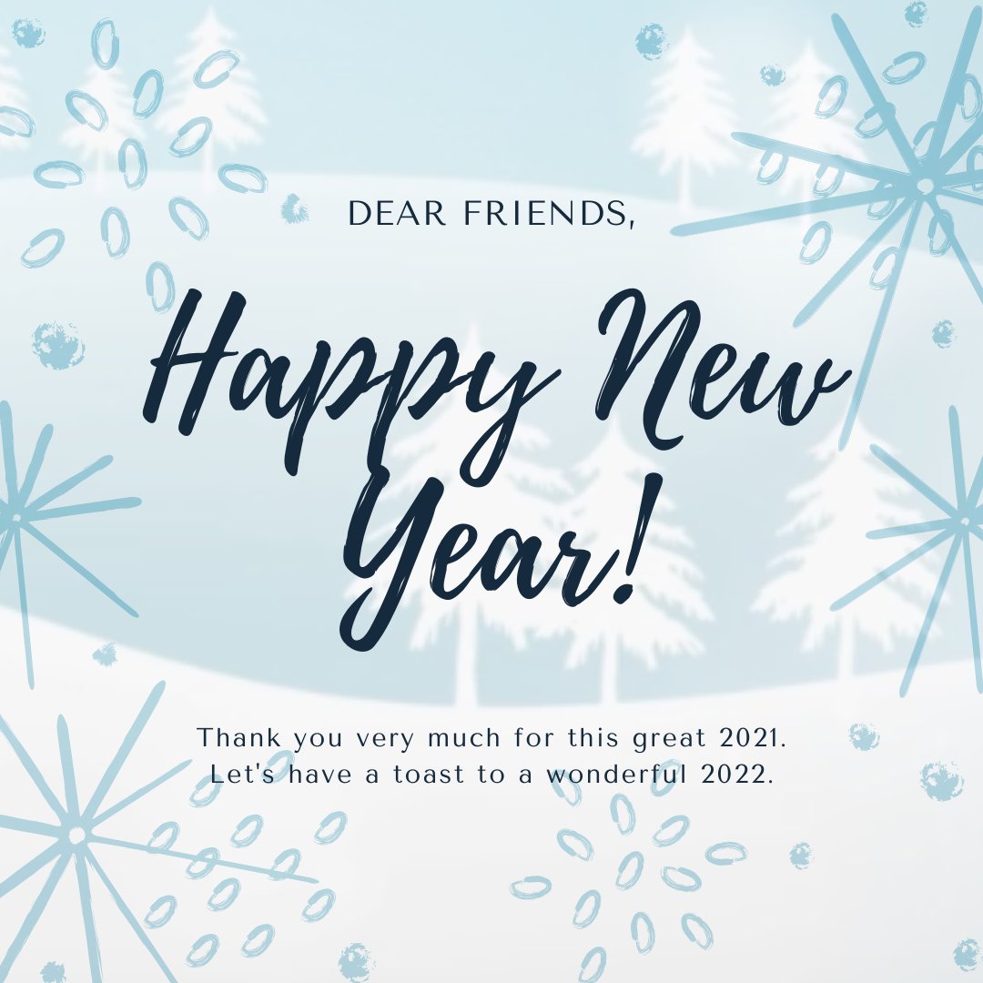 Happy New Year! 🎉🎊🥂

May every day of the new year be filled with joy, opportunity, peace and serenity for you and all of your family.

#Happynewyear #Fundraising #Nonprofits #Directmail