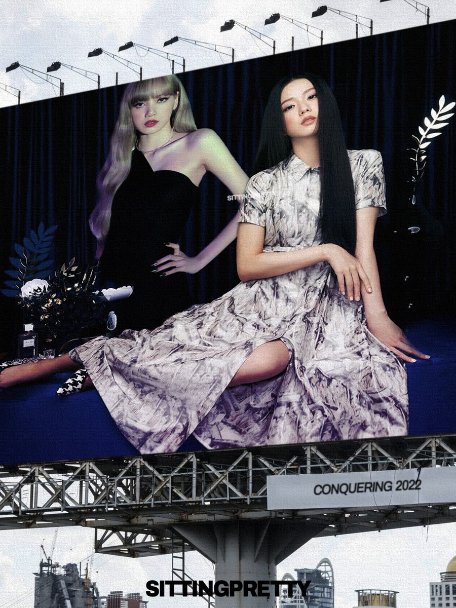SITTlNGPRETTY's tweet photo. Will conquer 2022. #LISA #JISOO https://t.co/ua5Zbercqm