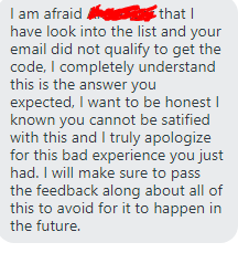 ginyamaa's tweet photo. @FF_XIV_EN So it's been 3 weeks since I placed the order on GrubHub with the Endwalker code, but still haven't gotten a pizza emote. Contacted GrubHub support this morning and was told my e-mail doesn't qualify???? I'm sorry but what exactly does this even mean???? https://t.co/vJr0MMed7W