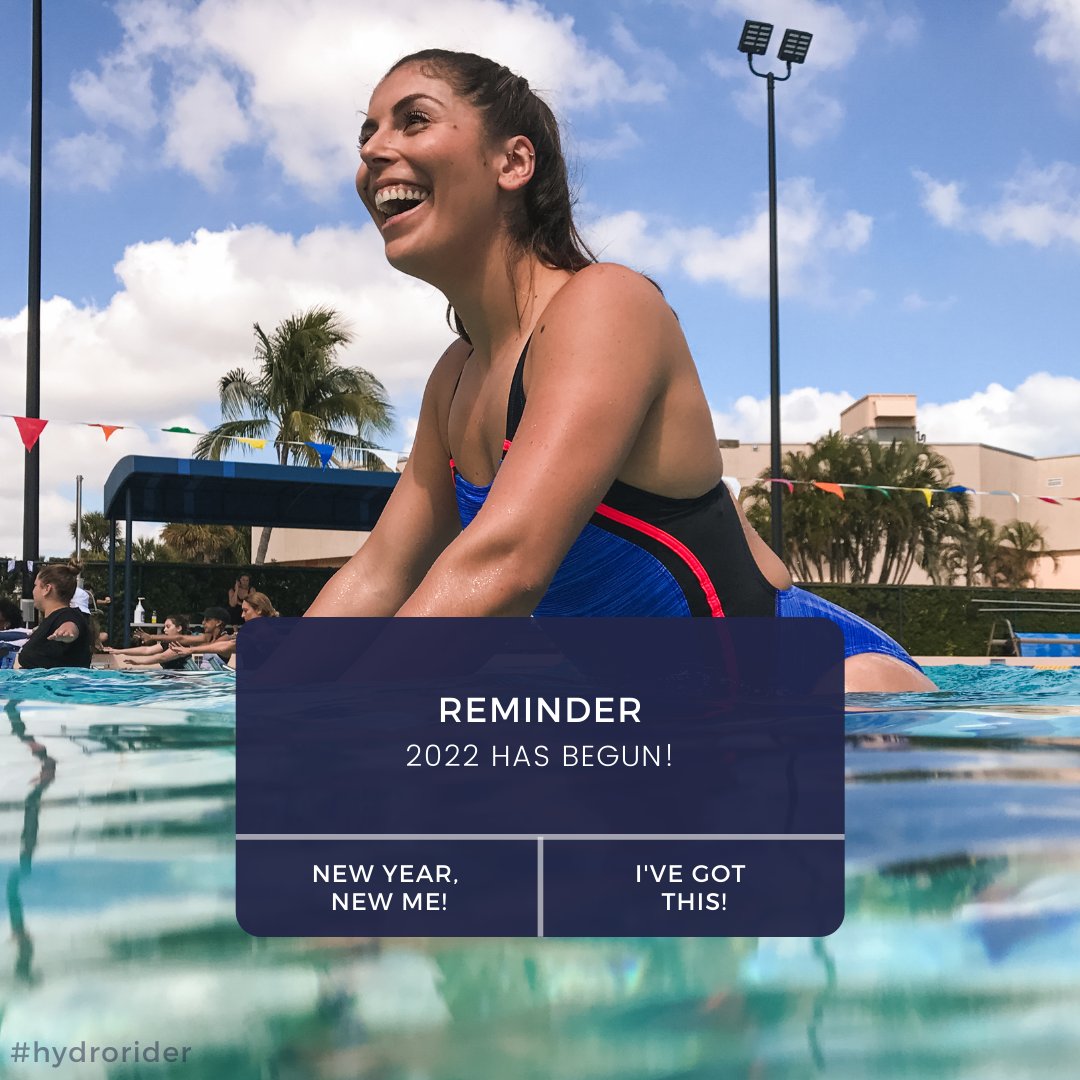 HYDRORIDER's tweet photo. 2022 is finally here. So leave those negative thoughts and doubts behind and chase your dreams. No more I SHOULDs or MAYBEs: it's time to take control and make it happen! 

YOU GOT THIS! 💪

#happynewyear https://t.co/Y3yYXEzwfv
