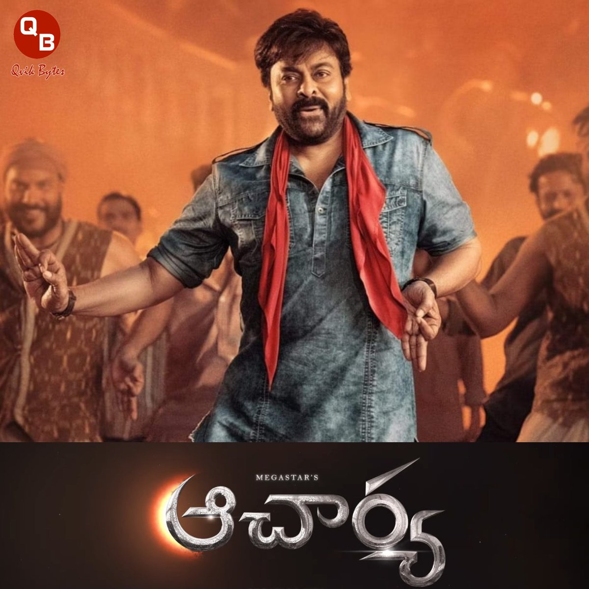 BytesQvik's tweet photo. Boss😎 #Chiranjeevi⚡
Excited for #SaanaKastam song promo, will be out tomorrow at 11:07 AM 😍
#AcharyaOnFeb4th #Acharya #QvikBytes @QvvikBytesIN https://t.co/tCDaCKlplq