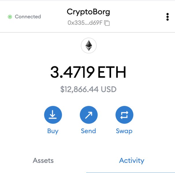 CryptoBorgsNFT_'s tweet photo. We have 3ETH in this wallet…

Happy new year🎉 who wants it?

#NFTGiveaway #Ethereum #ETH https://t.co/8oXZplAcM8