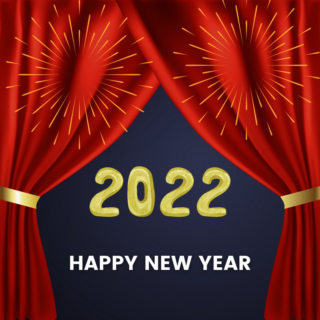 HAPPY NEW YEAR! A time to start fresh, set new goals, and keep being awesome! #NYE #NYE2022 #loveyou