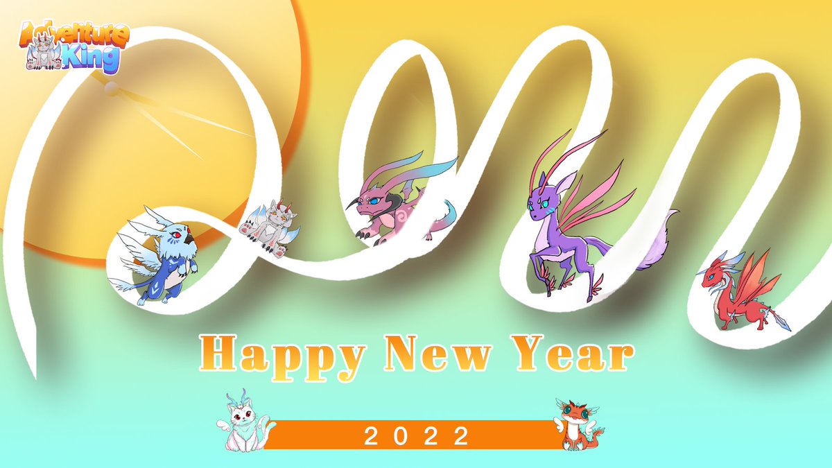 adventureking_'s tweet photo. 🦊🥳2⃣0⃣2⃣2⃣！！！ https://t.co/HjLOc1t23m