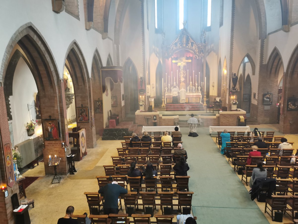 Solemn Mass for Mary, Mother of God. #stillchristmas #spanishdispensation