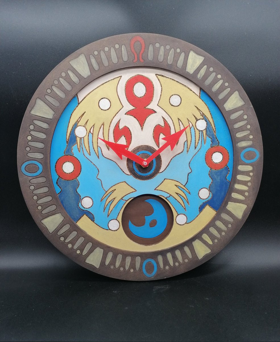 The3DHut's tweet photo. 🕘🌚Reloj acabado!🌝🕒
Ahora si que si, 
hecho de madera y funcional! Además se puede cambiar entre día y noche! ^^
espero que os guste! https://t.co/meXqrJOmIr