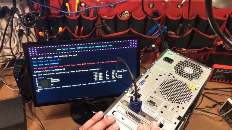 make2explore's tweet photo. Diabolical IT Prank with an ESP32 (harmless) - ESP32 Pretends To Be GPU; Gives You A Ransomware Scare 😍👏👍
#HardwareHack #ESP32 #IoT #arduino #RaspberryPi
Know More - https://t.co/tynkmbi0dR https://t.co/JFIO9PAPnw